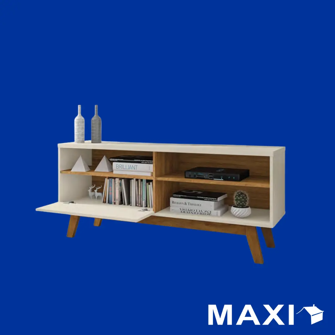 Maxi Paladio TV Stand 136CM (Off White)